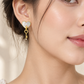 Heart & Key Earrings