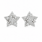 Silver-Tone Star Earrings