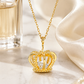 Royal Crown Pendant Necklace