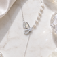 Butterfly Pearl Necklace