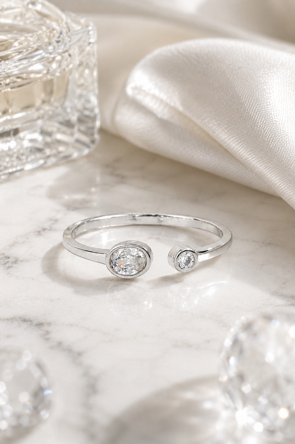 Open Adjustable Ring