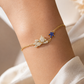 Butterfly & Blue Star Bracelet