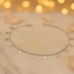Elegant Silver Star Charm Anklet for Women & Girls | Minimal Daily Wear Adjustable Chain Anklet