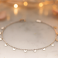 Elegant Silver Coin Charm Anklet for Women & Girls | Minimal Daily Wear Adjustable Chain Anklet