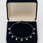 Elegant Silver Star Charm Anklet for Women & Girls | Minimal Daily Wear Adjustable Chain Anklet