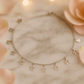 Elegant Silver Star Charm Anklet for Women & Girls | Dainty Celestial Daily Wear Adjustable Chain Anklet