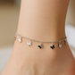Elegant Silver Butterfly Charm Anklet for Women & Girls | Minimal Daily Wear Adjustable Chain Anklet