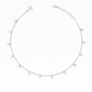 Elegant Silver Coin Charm Anklet for Women & Girls | Minimal Daily Wear Adjustable Chain Anklet