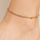 Elegant Tri Color Multi Layer Rope Anklet for Women & Girls | Daily Wear Adjustable Comfort Fit Anklet