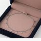 Elegant Silver Clover Charm Anklet for Women & Girls | Minimal Daily Wear Adjustable Chain Anklet