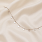 Elegant Silver Coin Charm Anklet for Women & Girls | Minimal Daily Wear Adjustable Chain Anklet