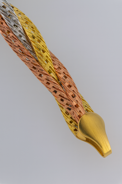 Elegant Silver Braided Rope Anklet for Women & Girls | Minimal Textured Daily Wear Adjustable Ankle Bracelet