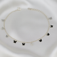 Elegant Silver Butterfly Charm Anklet for Women & Girls | Minimal Daily Wear Adjustable Chain Anklet