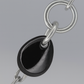 Elegant Silver Black Drop Charm Anklet for Women & Girls | Minimal Daily Wear Adjustable Chain Anklet