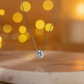 Silver Moonstone Solitaire Necklace for Women – Minimal & Elegant