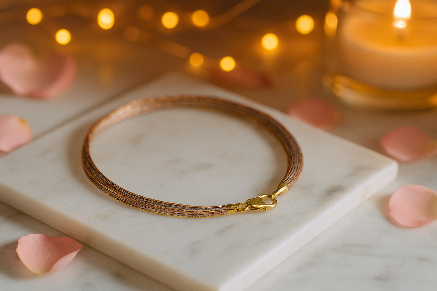 Elegant Tri Color Multi Layer Rope Anklet for Women & Girls | Daily Wear Adjustable Comfort Fit Anklet