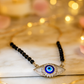 Silver-Evil-Eye-Pendant-Black-Beads-Necklace-For-Women